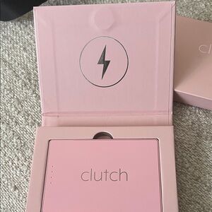 Never used Pink Portable Charger